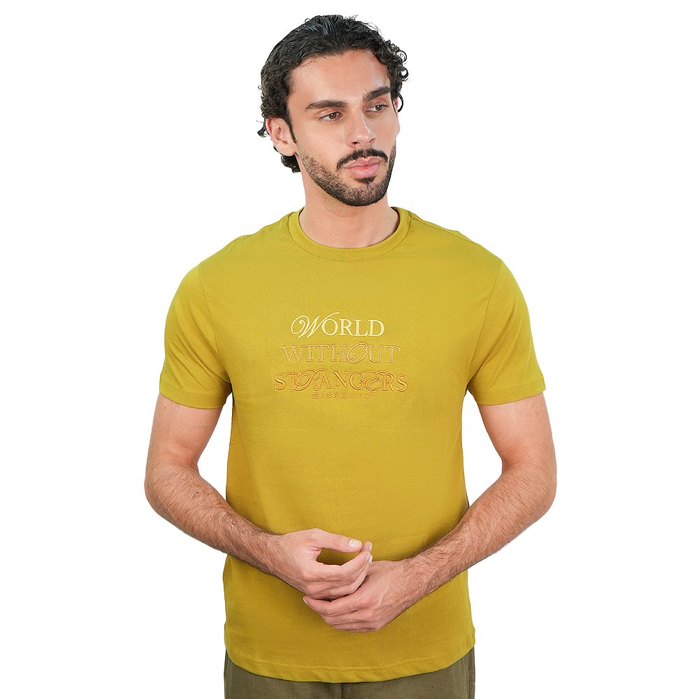Men's Slim Fit Cotton Jersey Crew Neck Print Tee | WWS Graphic - Image 1