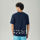 Men's Relaxed Fit Smurfs Print Crew Neck Tee - Image 6