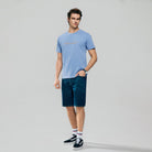 Men's Slim Fit Cotton Signature Print Tee - Image 1