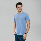 Men's Slim Fit Cotton Signature Print Tee - Image 2