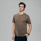 Men's Slim Fit Cotton Signature Print Tee - Image 3