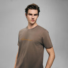 Men's Slim Fit Cotton Signature Print Tee - Image 5