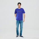 Men's Slim Fit Cotton Signature Print Tee - Image 1