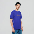 Men's Slim Fit Cotton Signature Print Tee - Image 2
