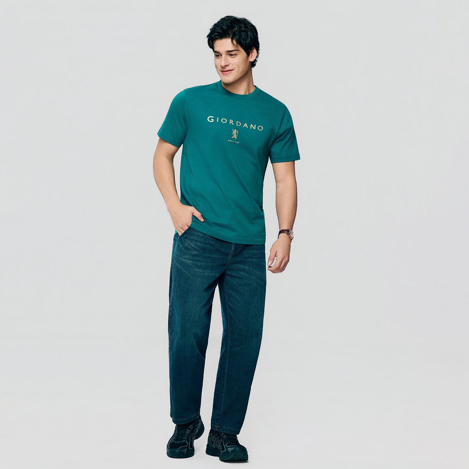 Men's  Signature Print Tee - Image 1