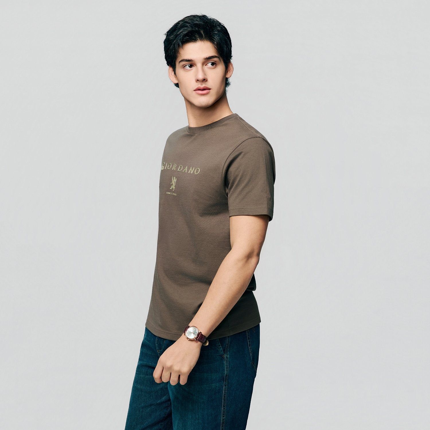 Men's  Signature Print Tee - Image 4