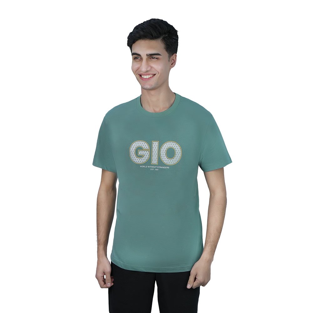 Men's  Signature Print Tee - Image 1