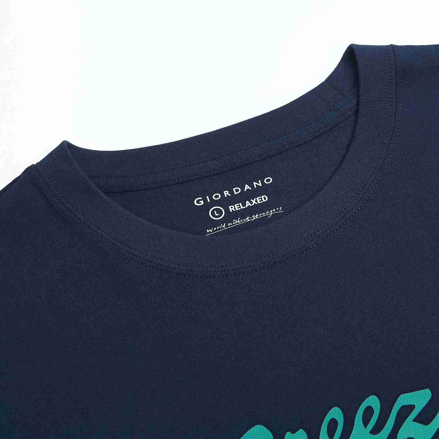 Men's Crew Neck Relaxed Print Tee - Image 8