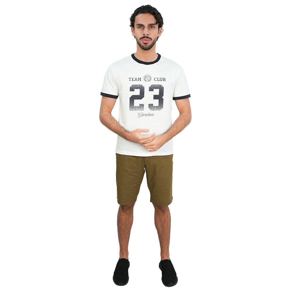 Men's Slim Cotton Team Club Graphic Print Tee - Image 2