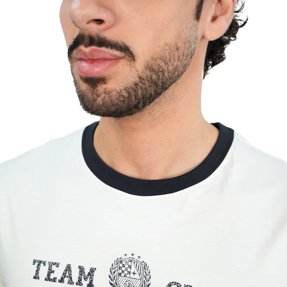 Men's Slim Cotton Team Club Graphic Print Tee - Image 3