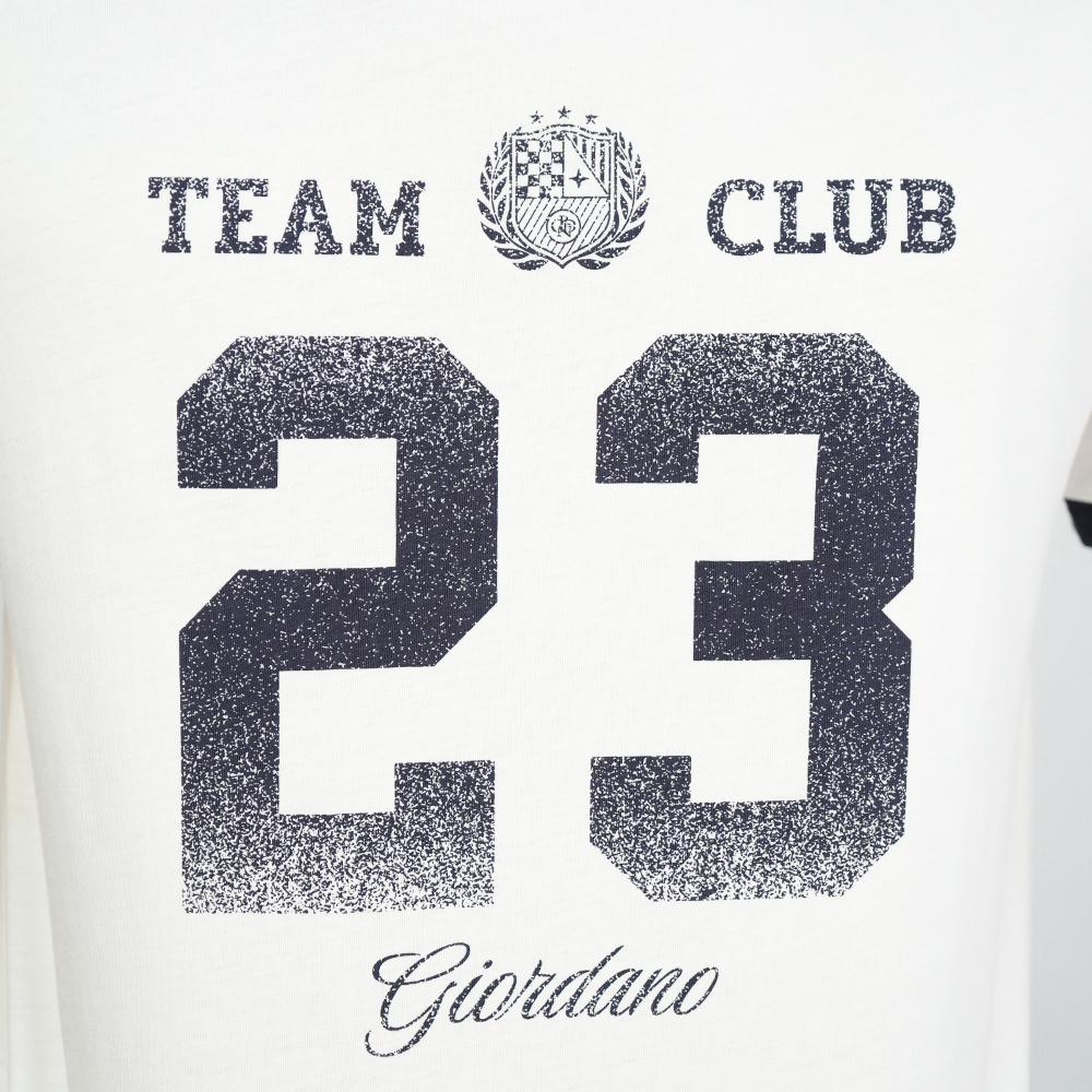 Men's Slim Cotton Team Club Graphic Print Tee - Image 4