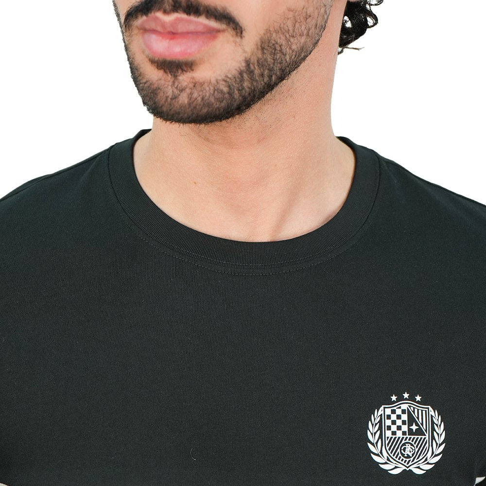 Men's Cotton Crew Neck Slim Fit Print T-Shirt - Image 3