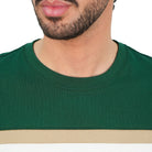 Men's Slim Cotton Heritage Colorblock Print Tee - Image 3