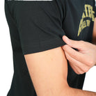 Men's Slim Cotton Crew Neck Message Print Tee - Image 5