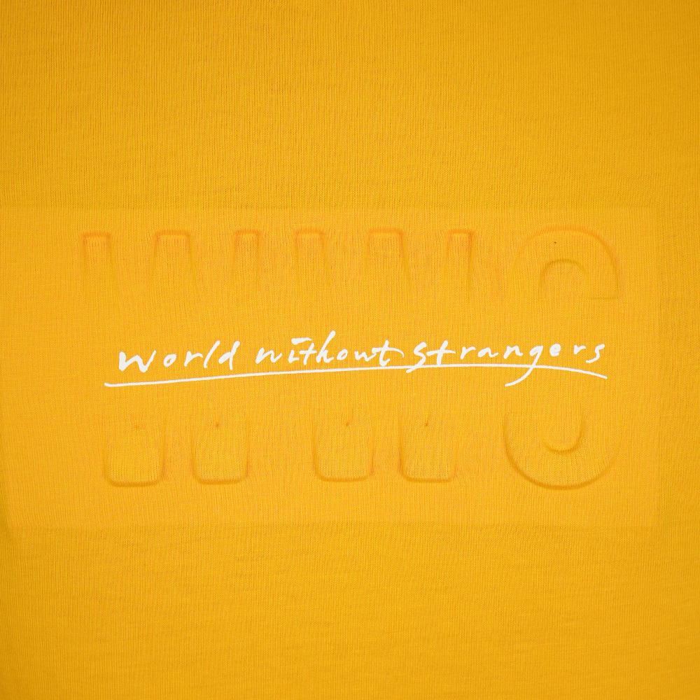 Men's Slim Cotton Crew Neck Tee with WWS Print - Image 4