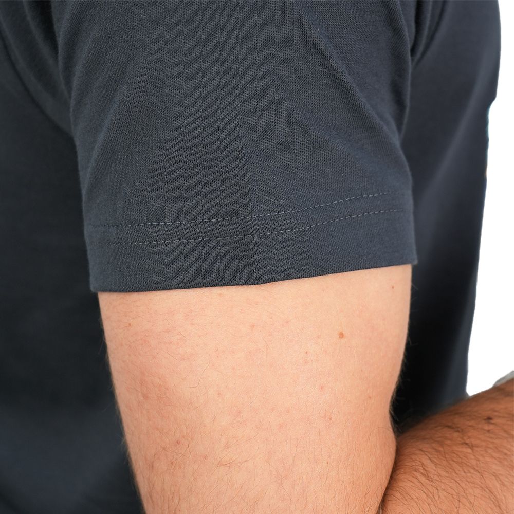 Men's Slim Cotton Crew Neck WWS Graphic Print Tee - Image 5