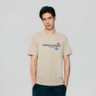 Men's Cotton Crew Neck Slim  Print T-Shirt - Image 4