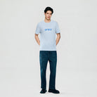 Men's Cotton Crew Neck Slim  Print T-Shirt - Image 1
