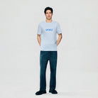 Men's Cotton Crew Neck Slim  Print T-Shirt - Image 2