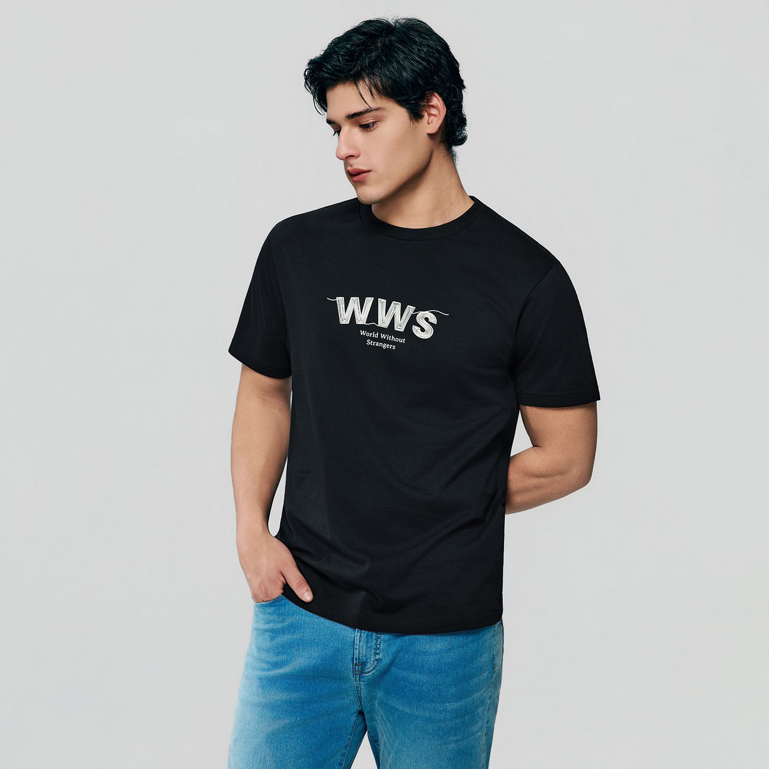 Men's WWS Slim Fit Print Tee - Image 4