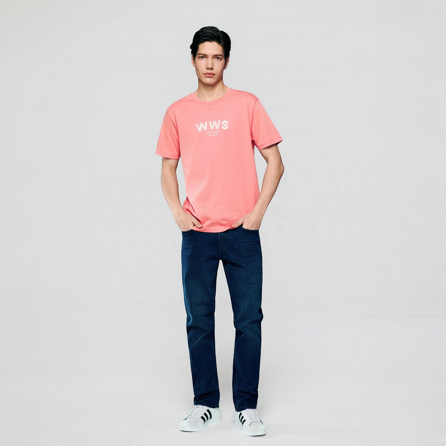 Men's WWS Slim Fit Print Tee - Image 1