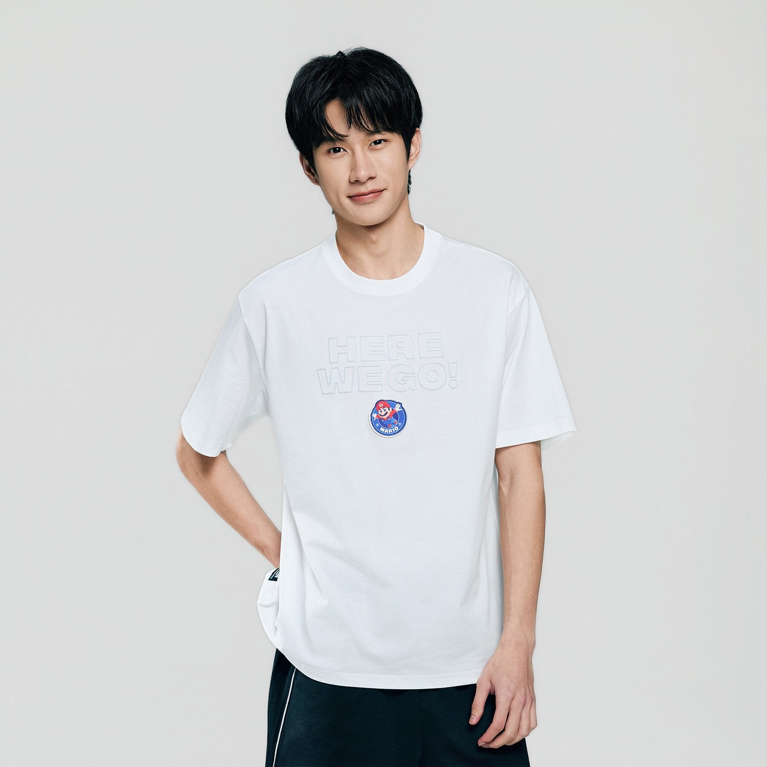 Men's Super Mario Relaxed PrintTee - Image 1