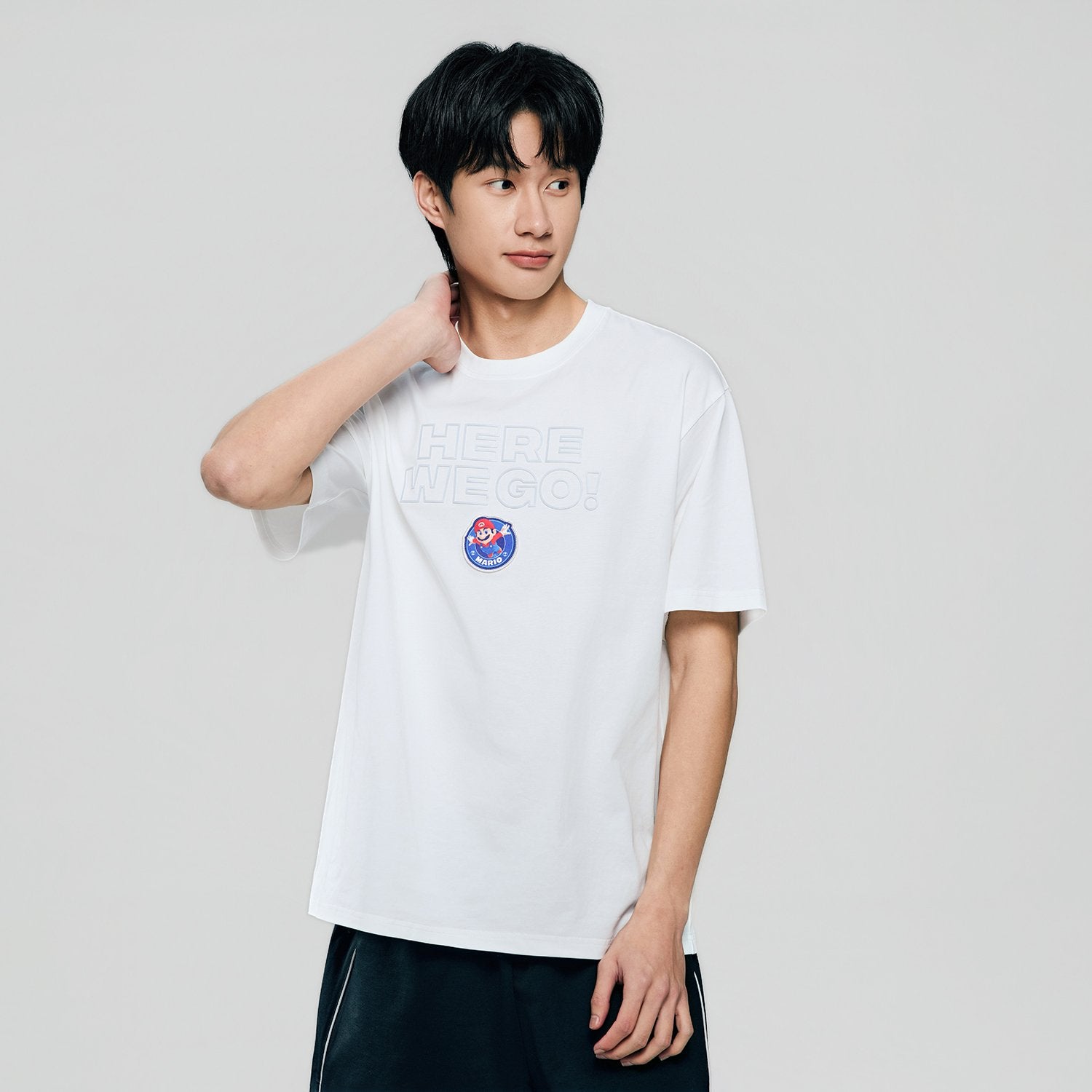 Men's Super Mario Relaxed PrintTee - Image 3