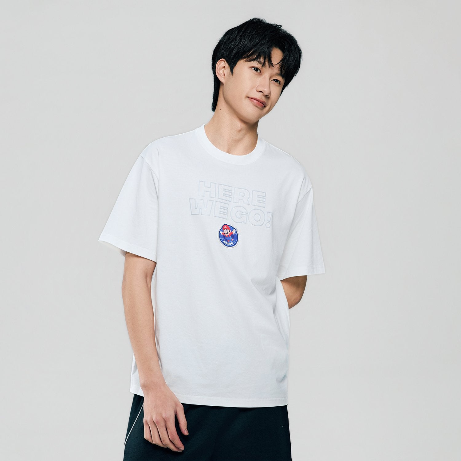 Men's Super Mario Relaxed PrintTee - Image 4