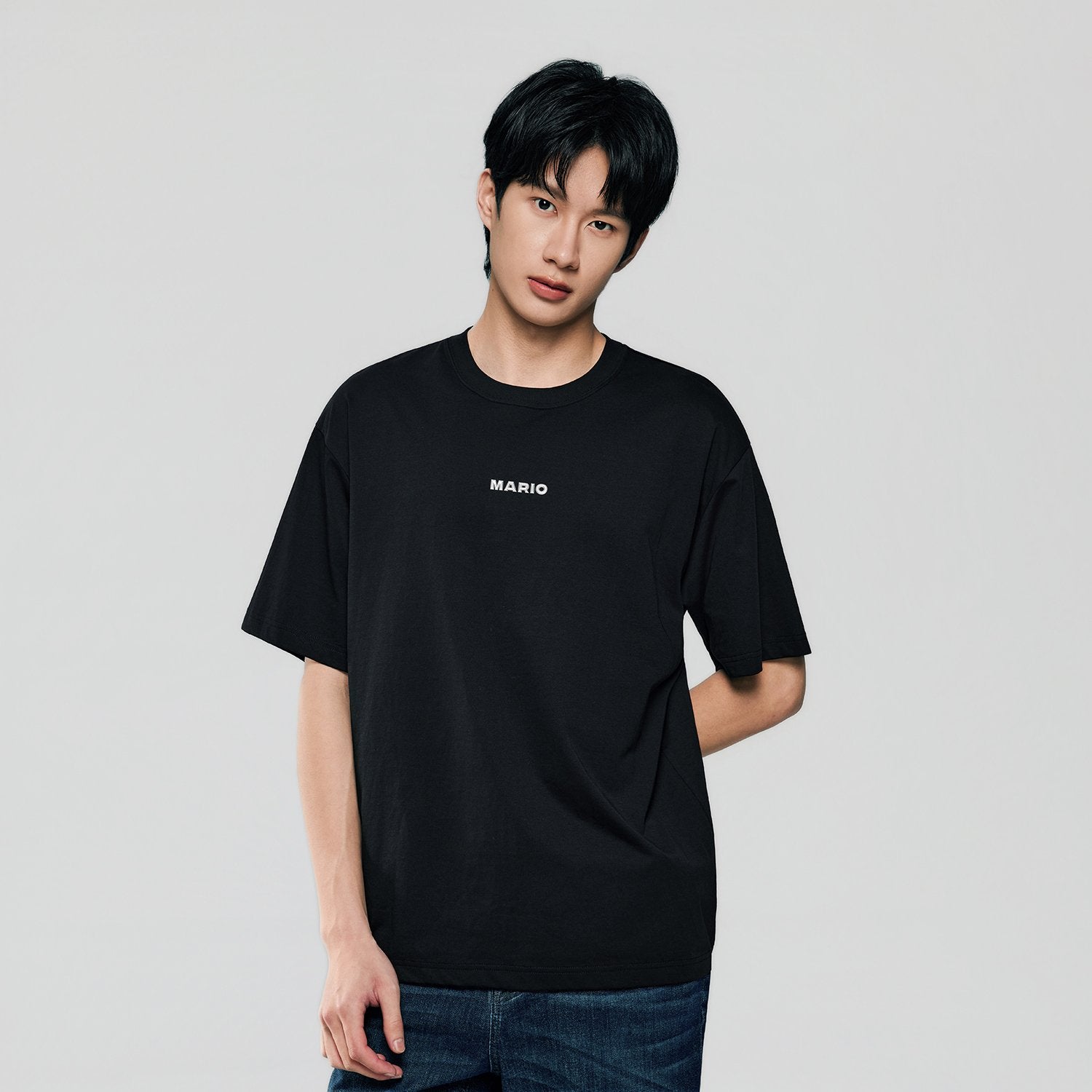 Men's Super Mario Relaxed PrintTee - Image 1