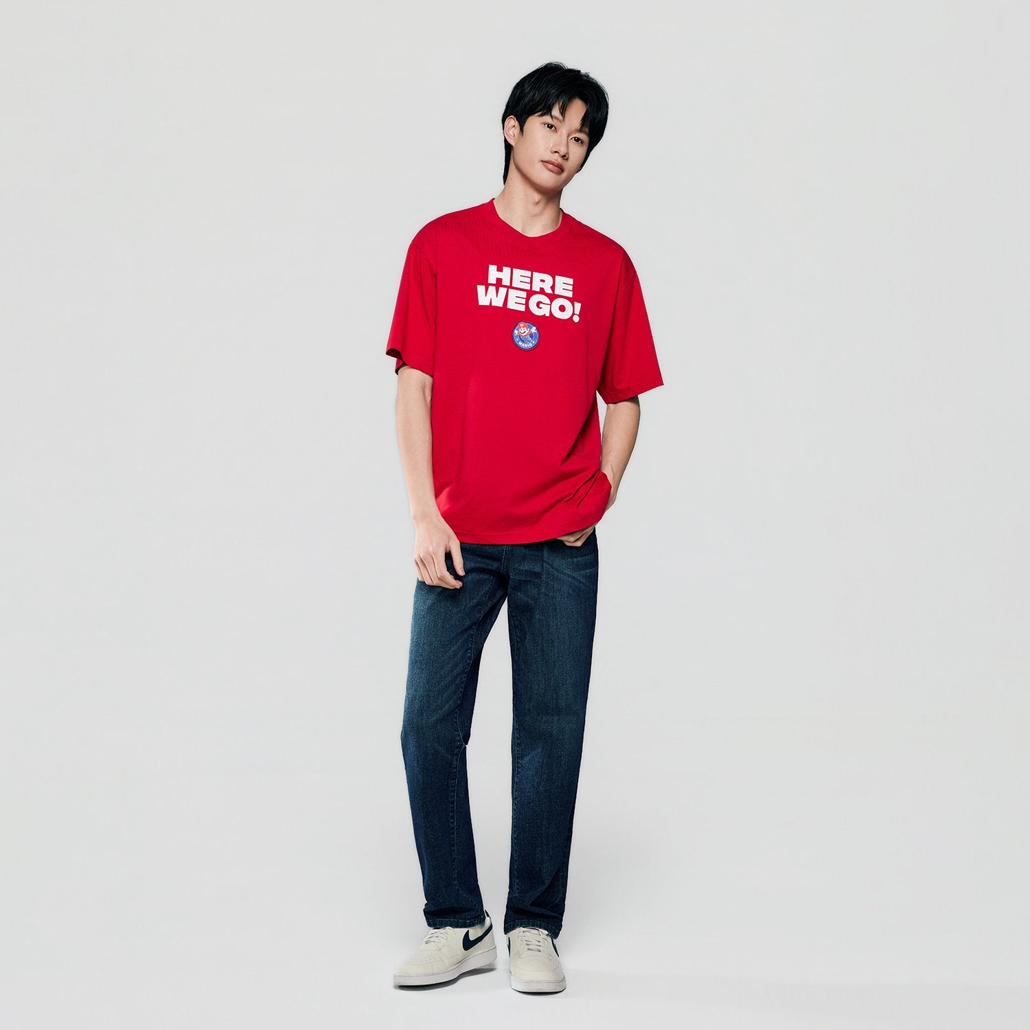 Men's Super Mario Relaxed PrintTee - Image 2