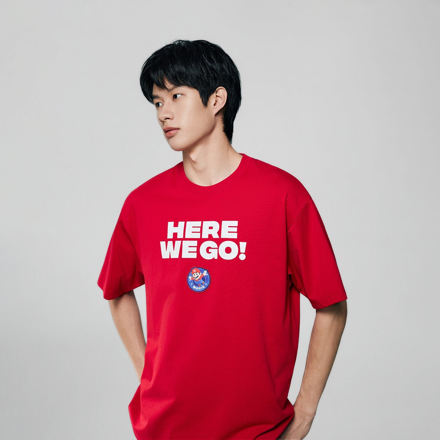 Men's Super Mario Relaxed PrintTee - Image 4