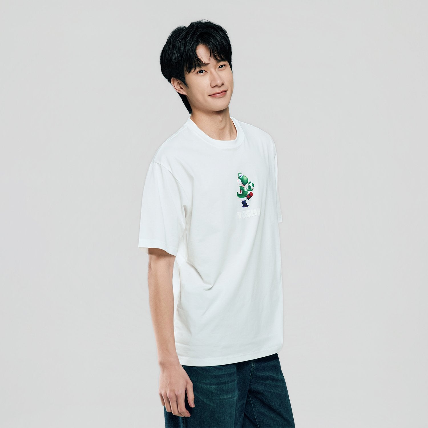 Men's Super Mario Relaxed PrintTee - Image 3