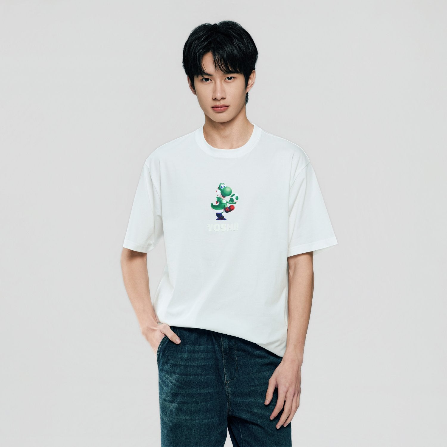 Men's Super Mario Relaxed PrintTee - Image 5