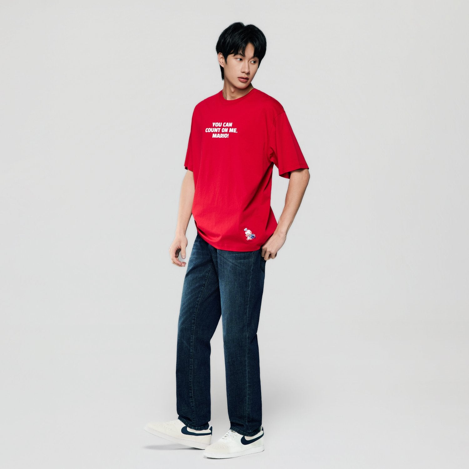 Men's Super Mario Relaxed PrintTee - Image 2