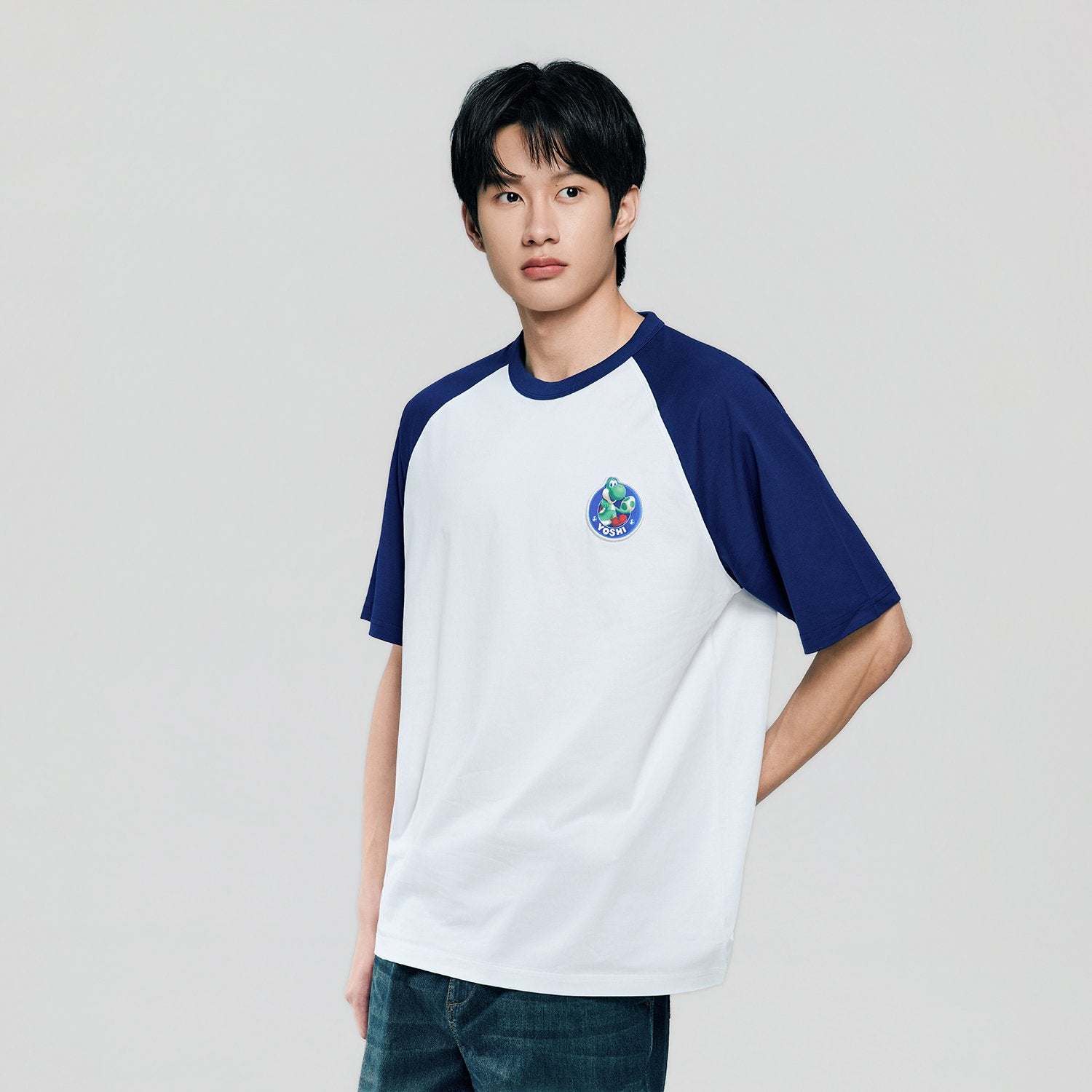Men's Super Mario Relaxed PrintTee - Image 1