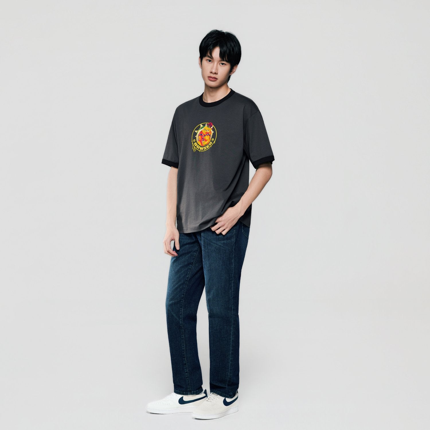 Men's Super Mario Relaxed PrintTee - Image 2