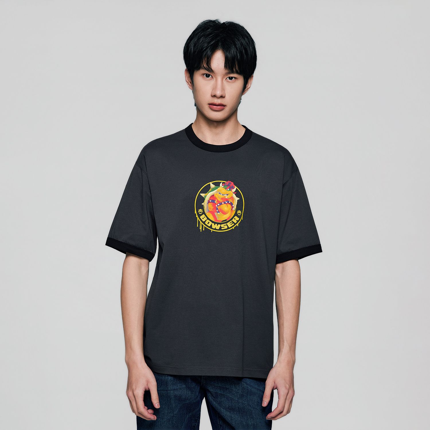 Men's Super Mario Relaxed PrintTee - Image 3