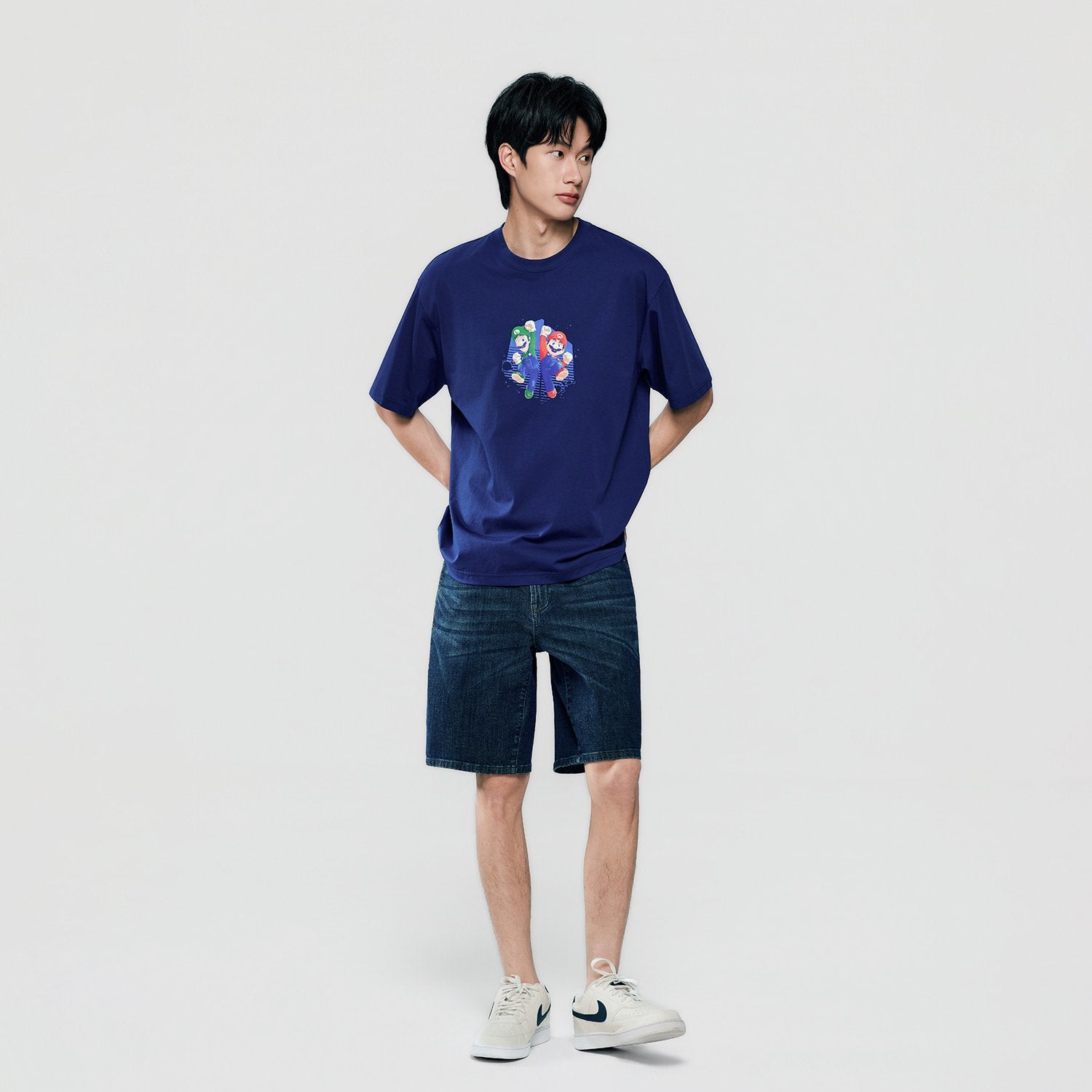 Men's Super Mario Relaxed PrintTee - Image 2