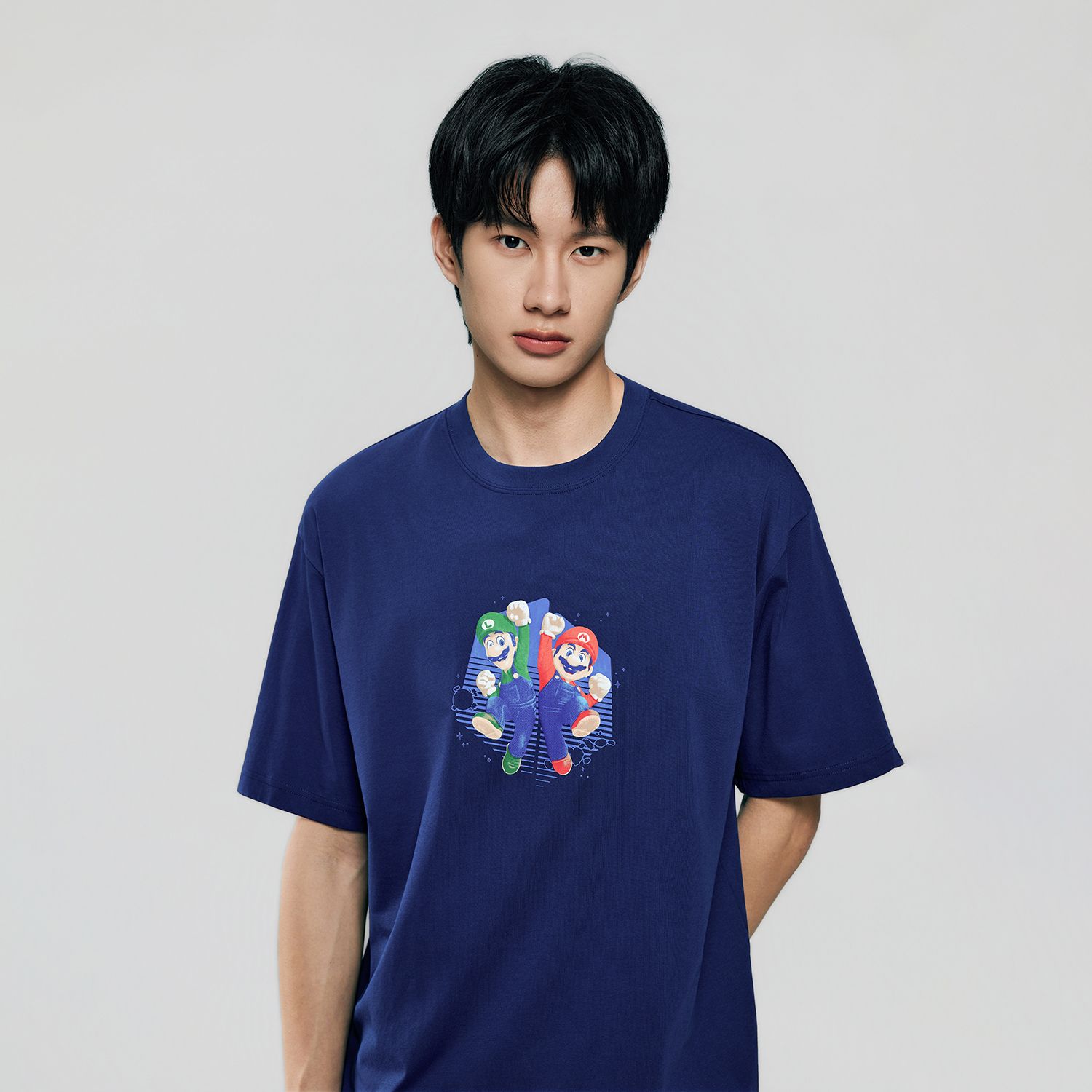 Men's Super Mario Relaxed PrintTee - Image 5
