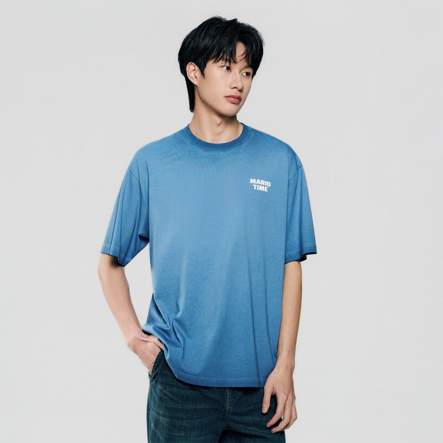 Men's Super Mario Loose Fit  PrintTee - Image 1