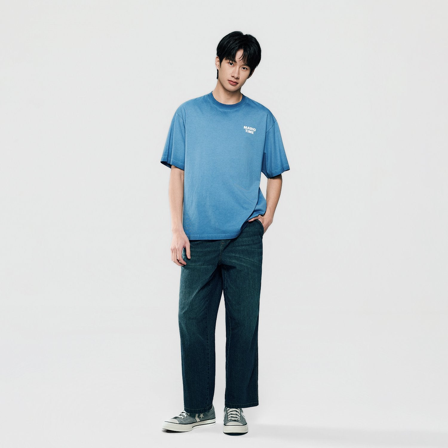 Men's Super Mario Loose Fit  PrintTee - Image 2