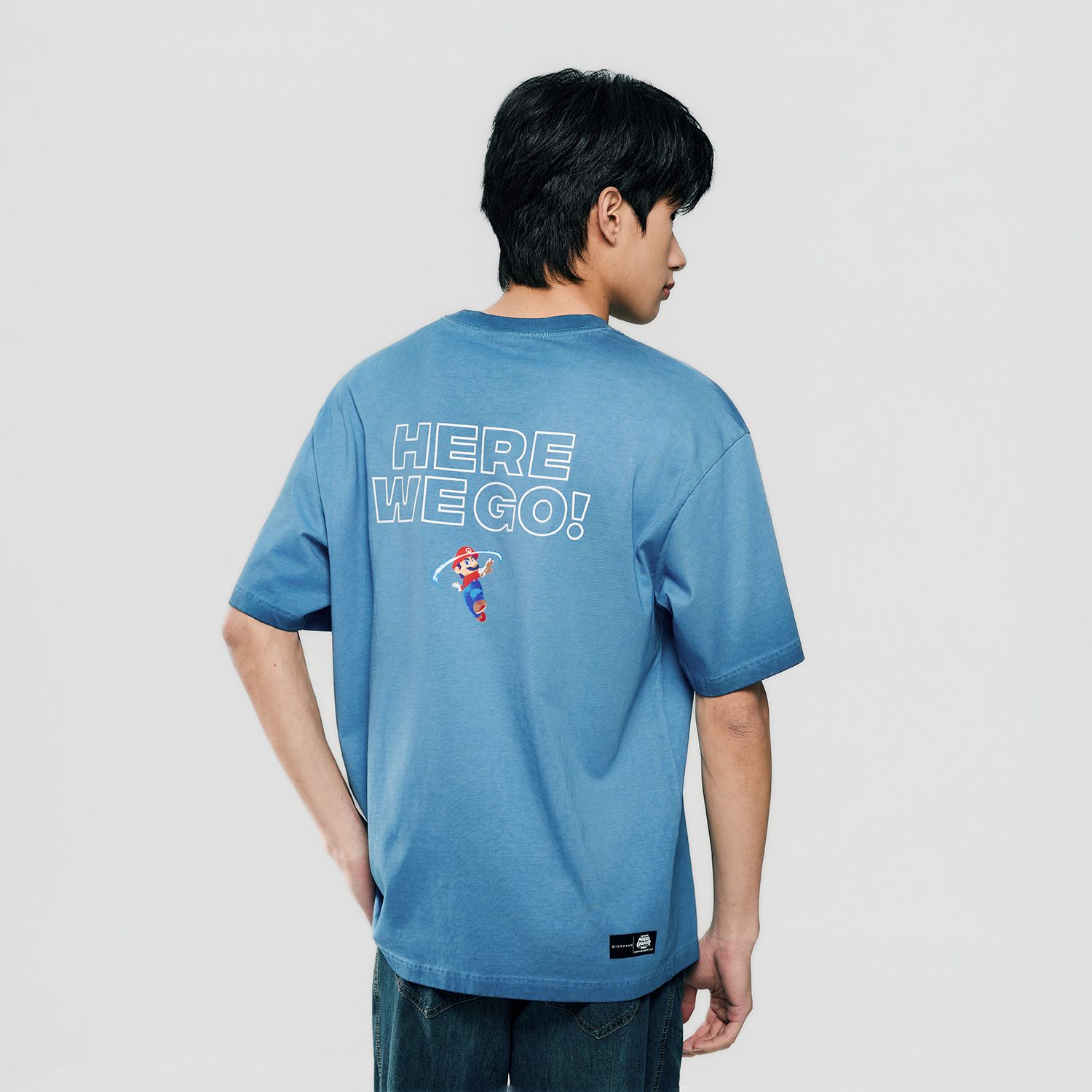 Men's Super Mario Loose Fit  PrintTee - Image 5