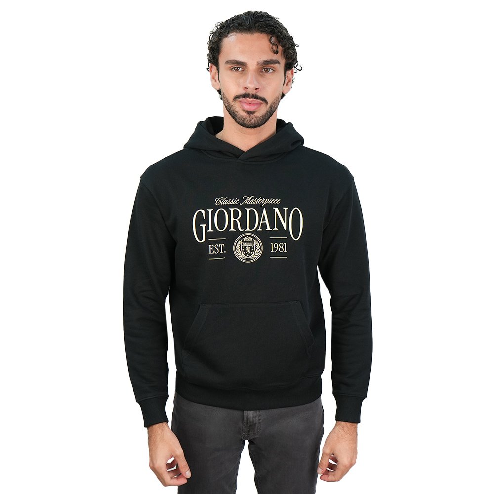Men'sFrench Terry Relaxed Fit Hoodie - Image 1