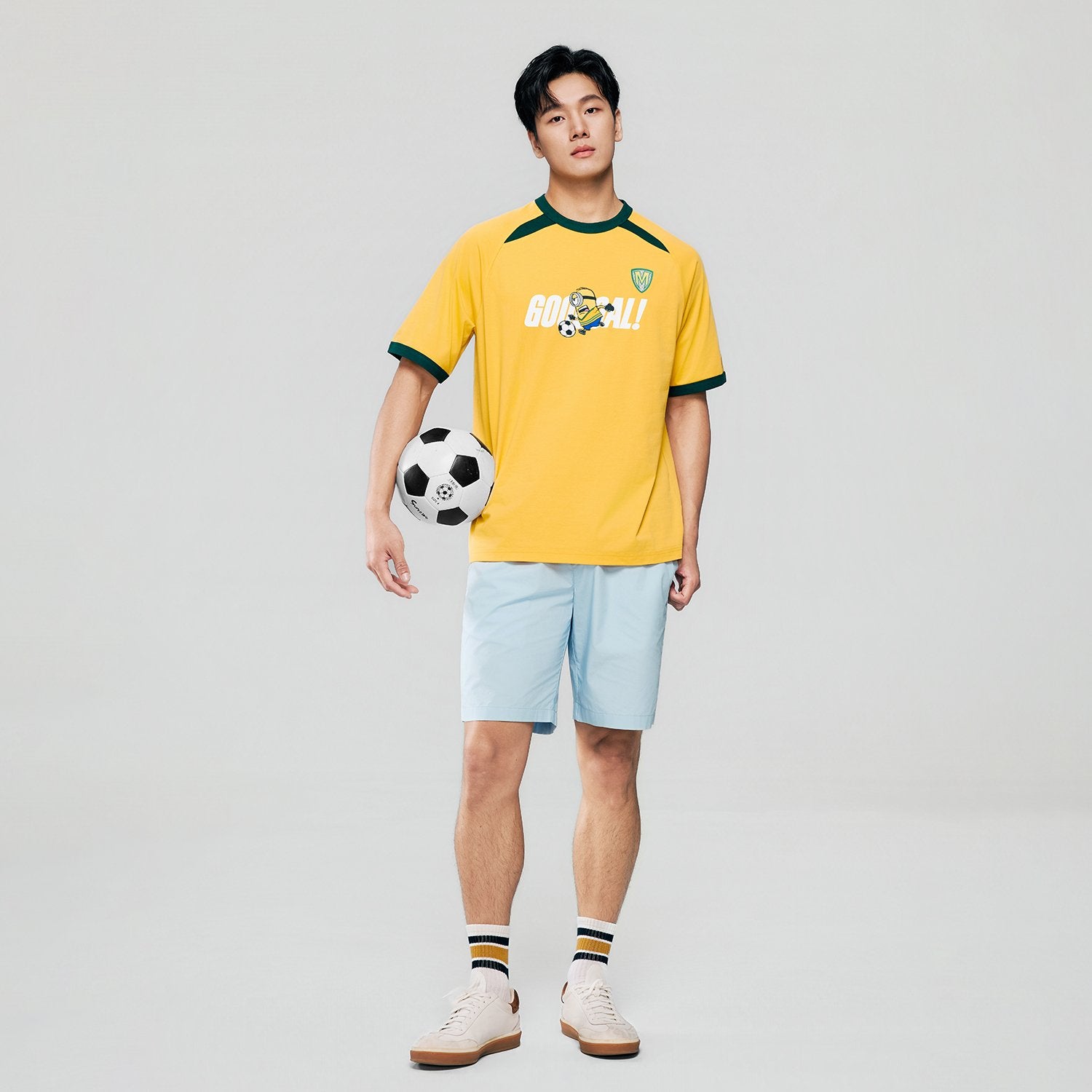Men's Minions Relaxed Print Tee - Image 1