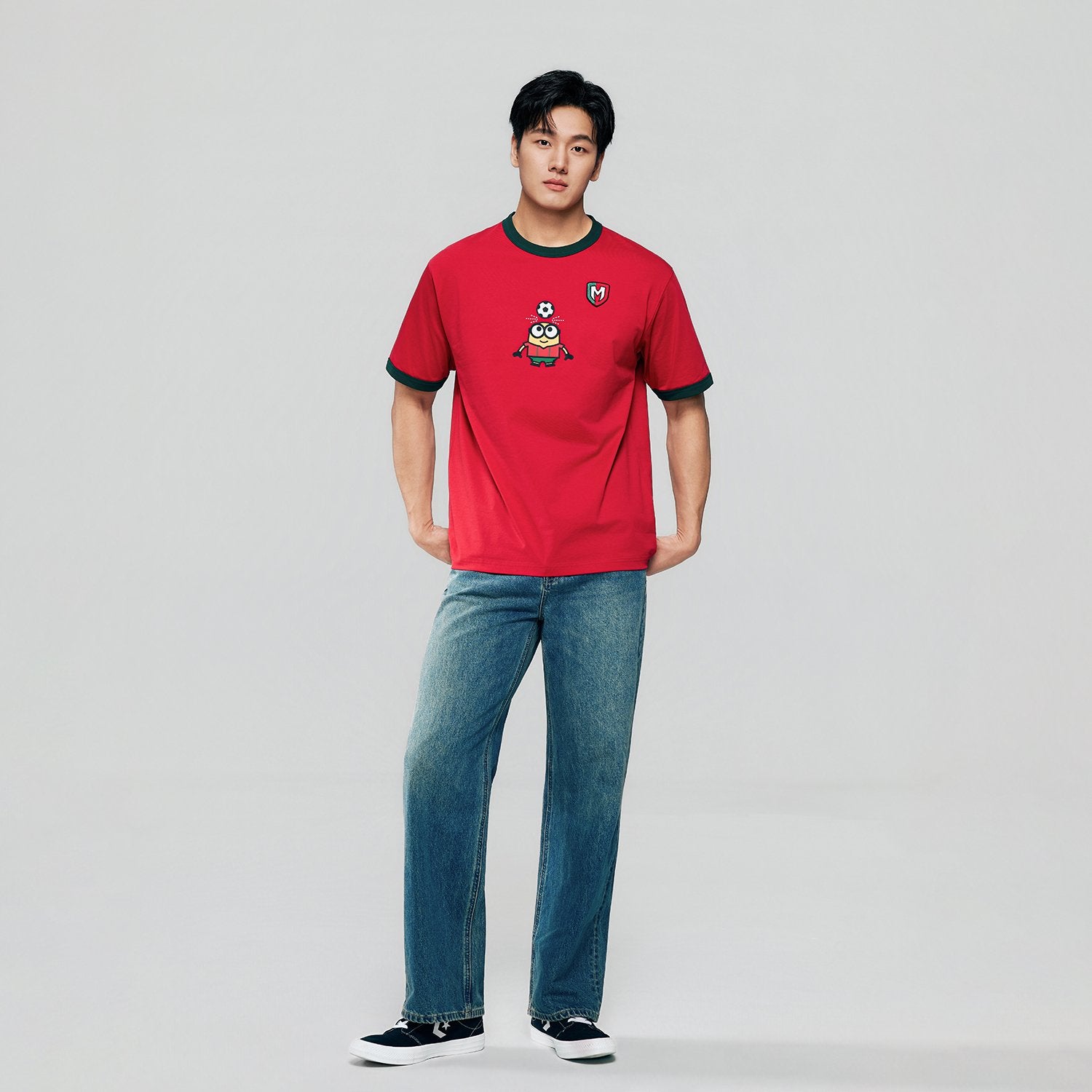 Men's Minions Relaxed Print Tee - Image 1