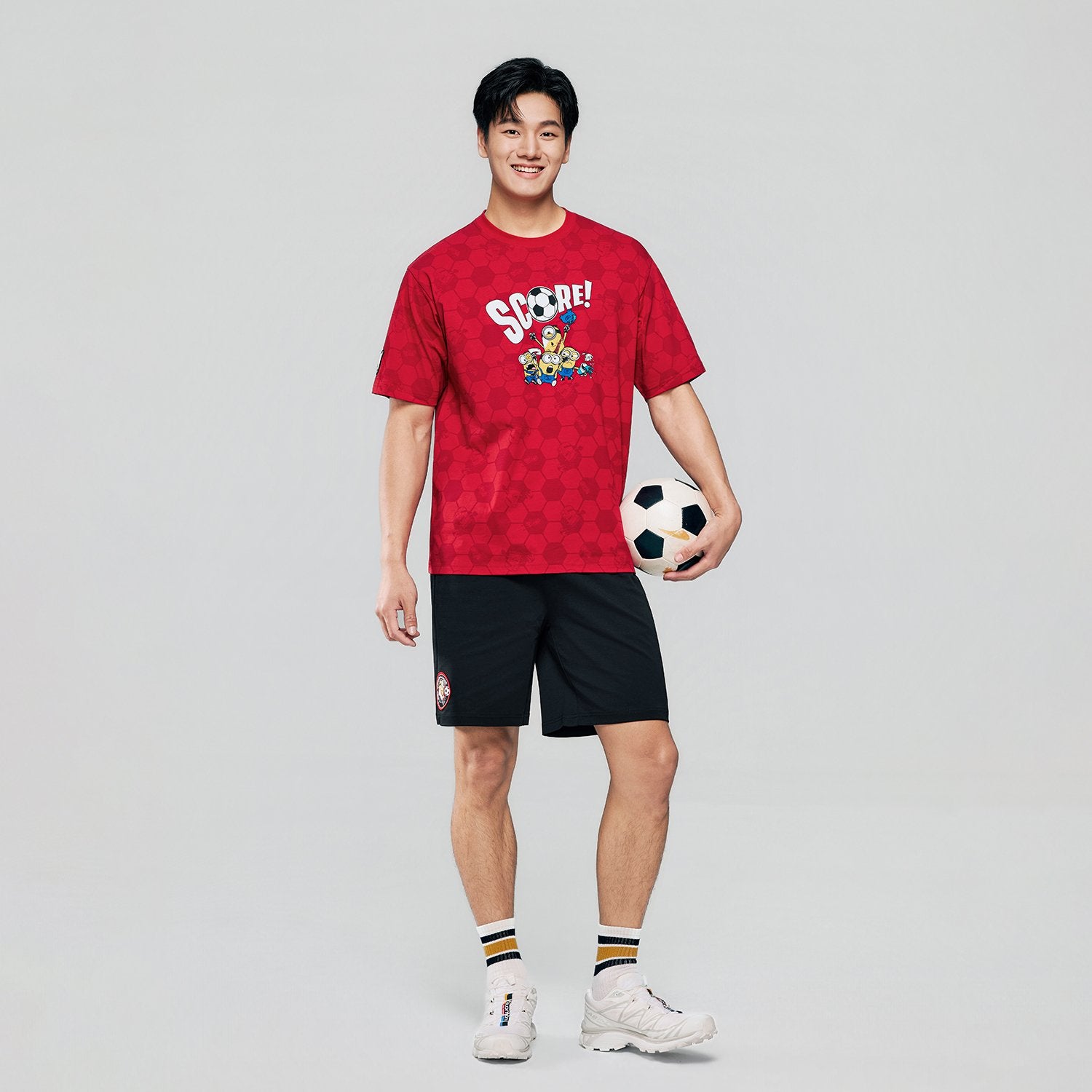 Men's Minions Relaxed Print Tee - Image 1