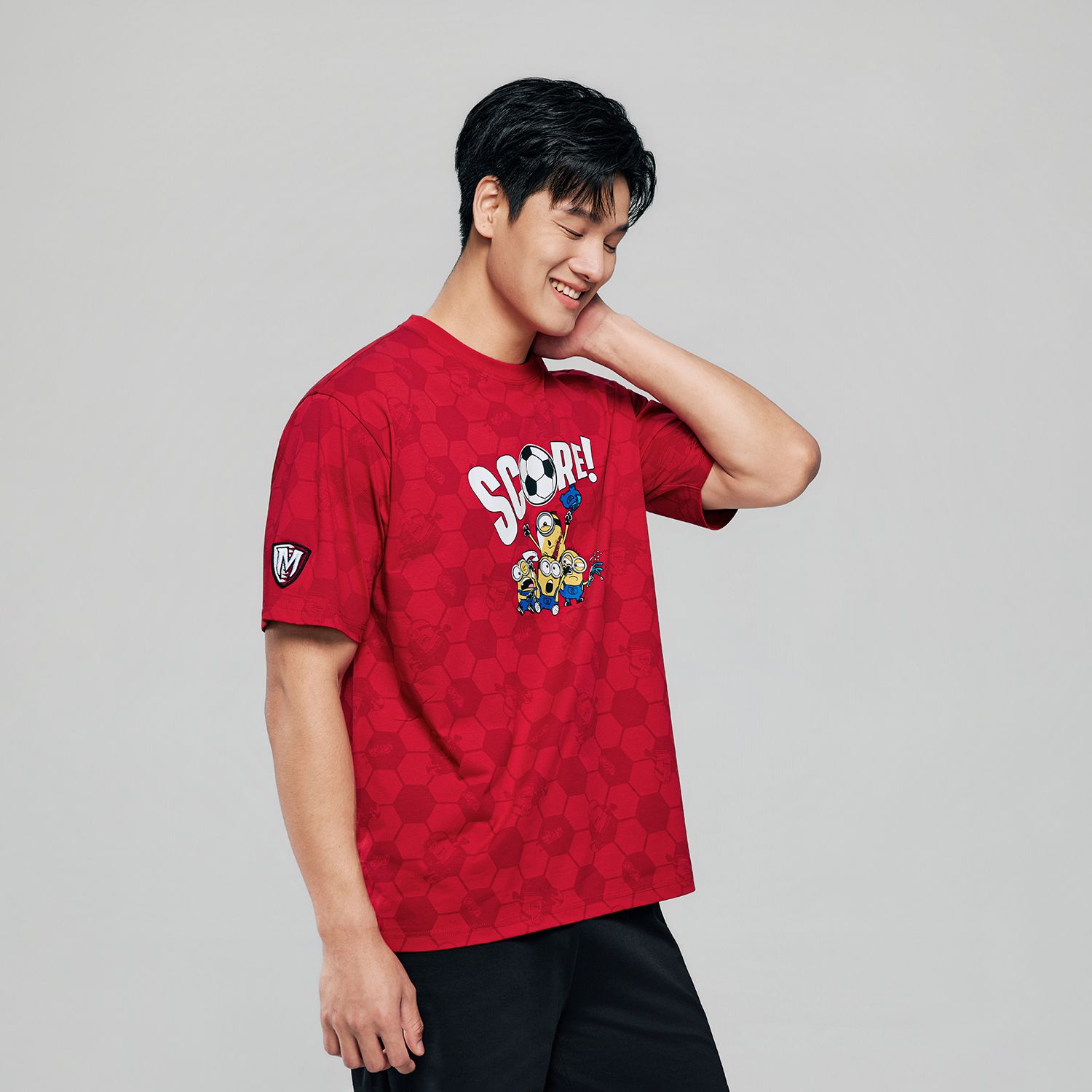 Men's Minions Relaxed Print Tee - Image 2