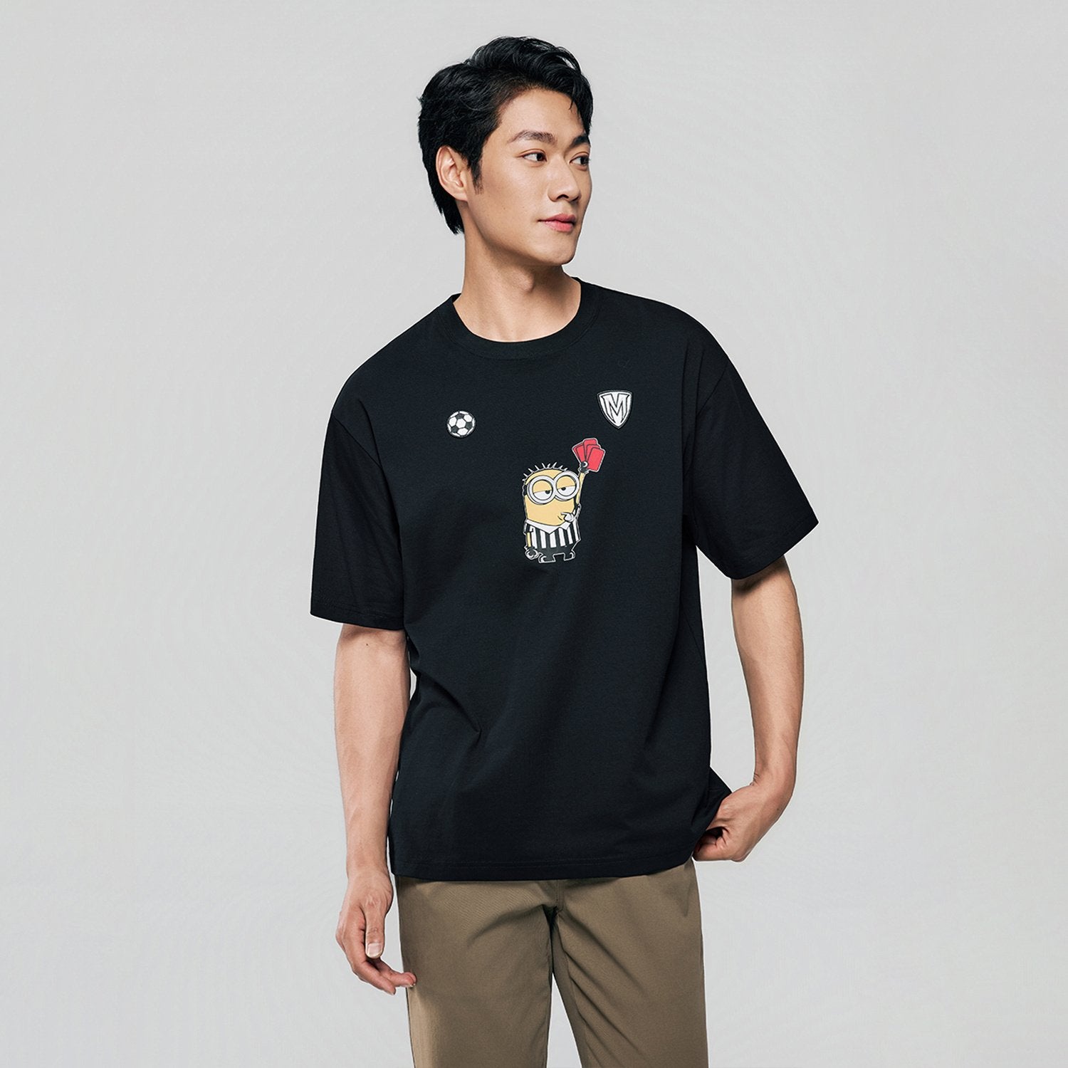 Men's Minions Relaxed Print Tee - Image 3