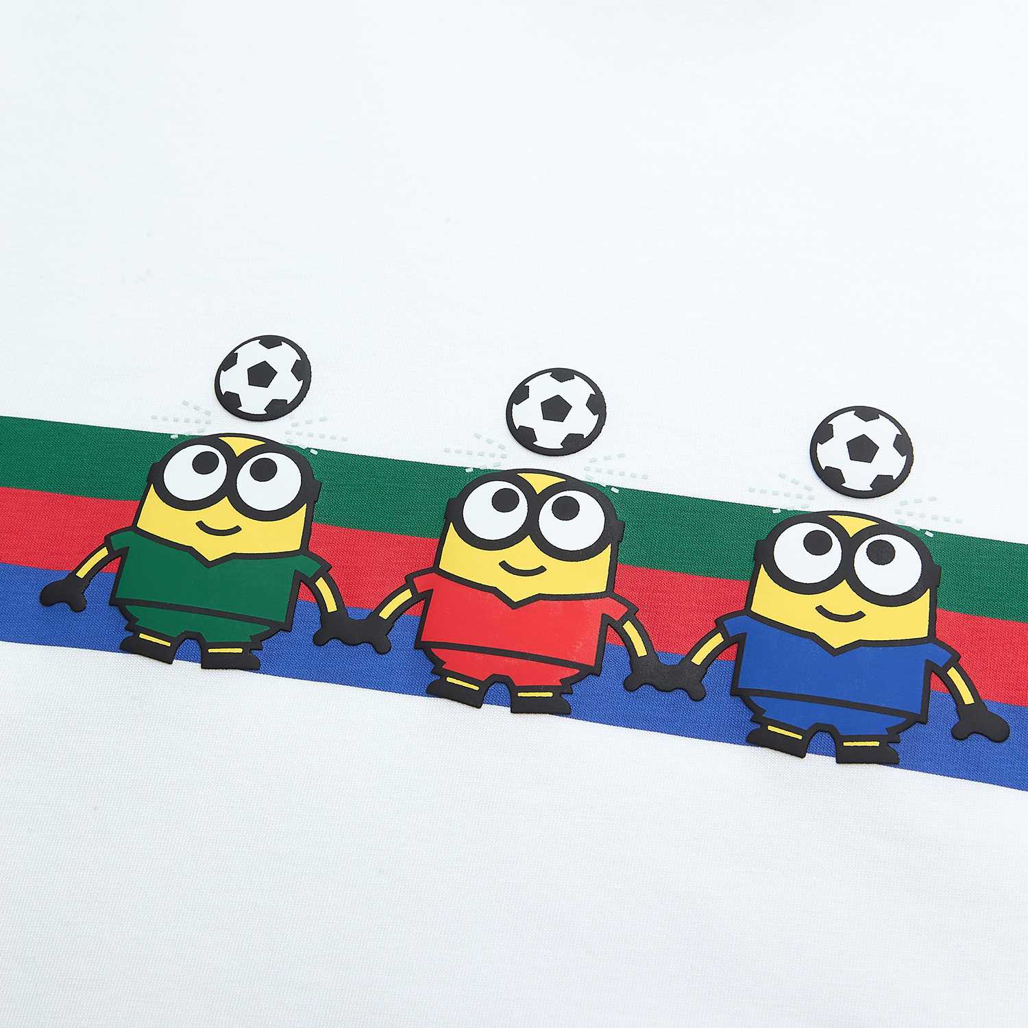 Men's Minions Relaxed V Neck Print Tee - Image 8