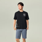 Men's Relaxed Fit Smurfs Print Crew Neck Tee - Image 3